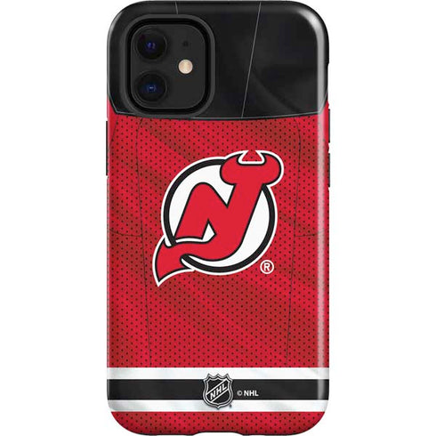NHL New Jersey Devils Home Jersey iPhone 12 Mini Impact Case