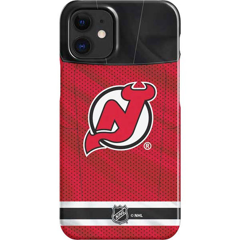 NHL New Jersey Devils Home Jersey iPhone 12 Mini Lite Case