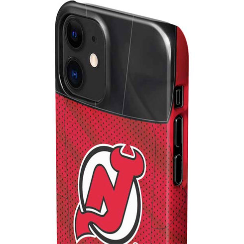 NHL New Jersey Devils Home Jersey iPhone 12 Mini Lite Case