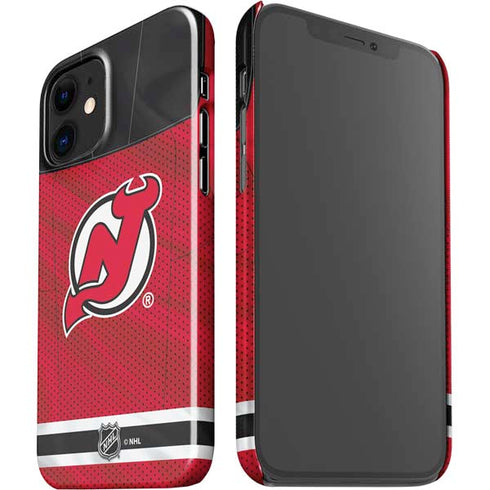 NHL New Jersey Devils Home Jersey iPhone 12 Mini Lite Case