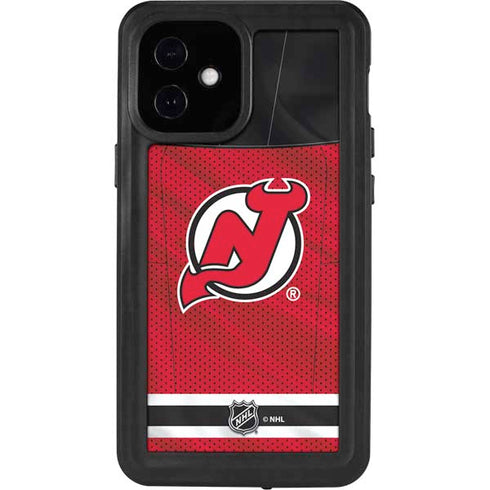NHL New Jersey Devils Home Jersey iPhone 12 Mini Waterproof Case