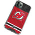 NHL New Jersey Devils Home Jersey iPhone 12 Pro Clear Case