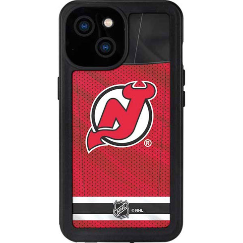 NHL New Jersey Devils Home Jersey iPhone 13 Mini Waterproof Case