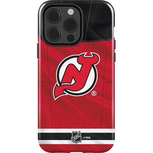 NHL New Jersey Devils Home Jersey iPhone 13 Pro Impact Case