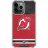 NHL New Jersey Devils Home Jersey iPhone 13 Pro Max Clear Case