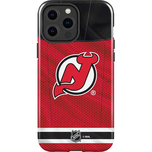 NHL New Jersey Devils Home Jersey iPhone 13 Pro Max Impact Case