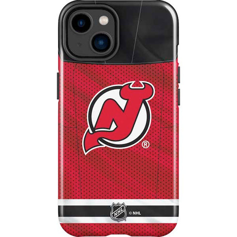 NHL New Jersey Devils Home Jersey iPhone 14 Plus Impact Case