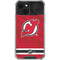 NHL New Jersey Devils Home Jersey iPhone 14 Plus Clear Case