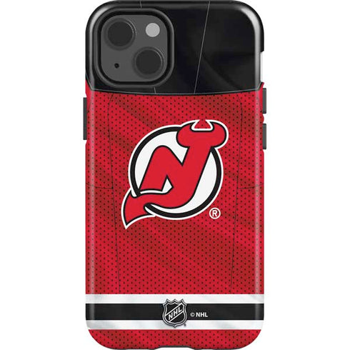 NHL New Jersey Devils Home Jersey iPhone 15 Impact Case