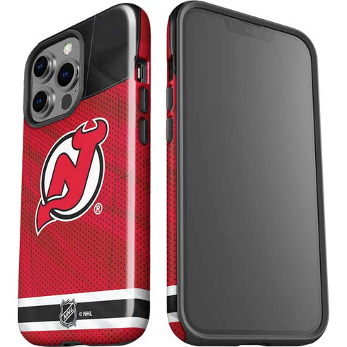 NHL New Jersey Devils Home Jersey iPhone 15 Pro Impact Case