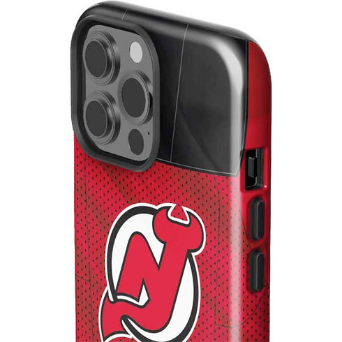 NHL New Jersey Devils Home Jersey iPhone 15 Pro Max Impact Case