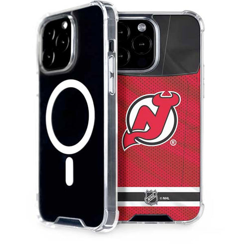 NHL New Jersey Devils Home Jersey iPhone 15 Pro Max MagSafe Case