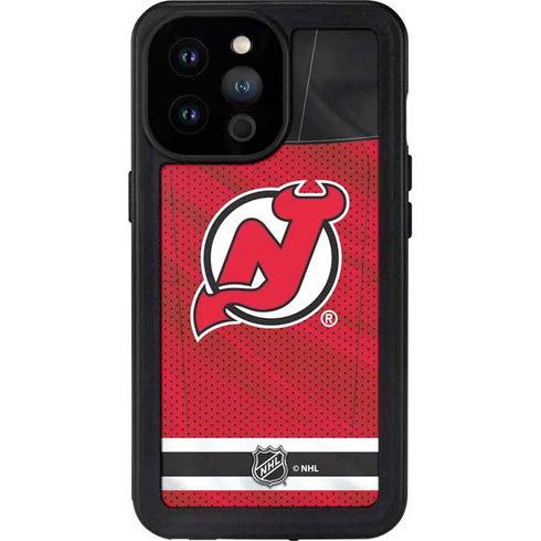 NHL New Jersey Devils Home Jersey iPhone 14 Pro Max Waterproof Case