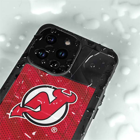 NHL New Jersey Devils Home Jersey iPhone 14 Pro Max Waterproof Case