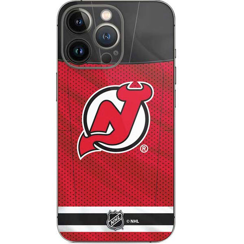 NHL New Jersey Devils Home Jersey iPhone 14 Pro Skin