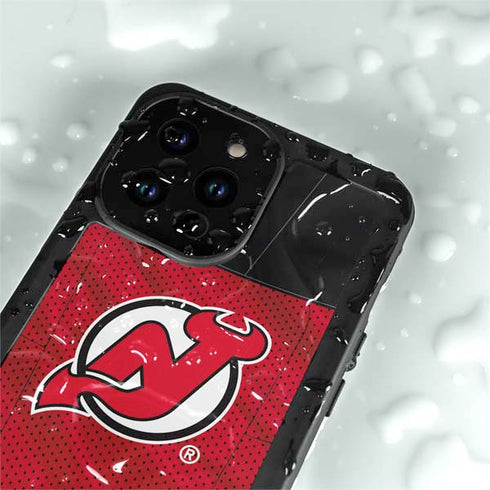 NHL New Jersey Devils Home Jersey iPhone 14 Pro Waterproof Case