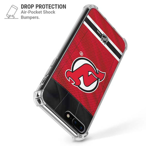 NHL New Jersey Devils Home Jersey iPhone 7/8 Plus Clear Case