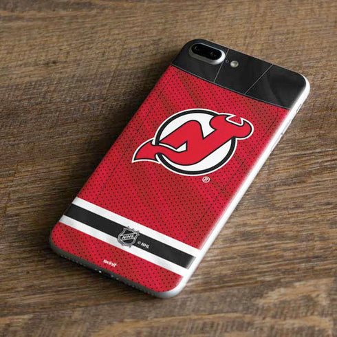 NHL New Jersey Devils Home Jersey iPhone 8 Plus Skin