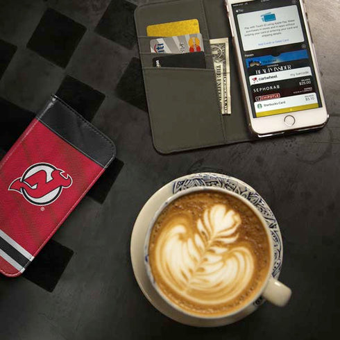 NHL New Jersey Devils Home Jersey iPhone SE (2nd & 3rd Gen) Folio Case