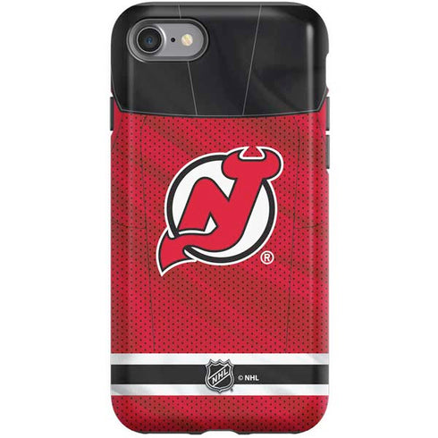 NHL New Jersey Devils Home Jersey iPhone SE (2nd & 3rd Gen) Pro Case