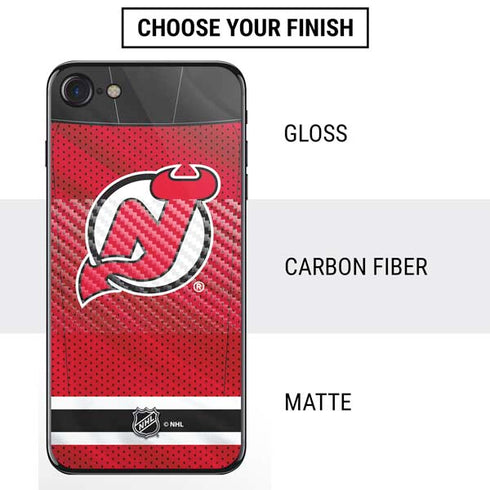 NHL New Jersey Devils Home Jersey iPhone SE (2nd & 3rd Gen) Skin