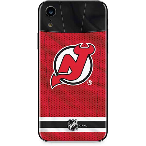 NHL New Jersey Devils Home Jersey iPhone XR Skin
