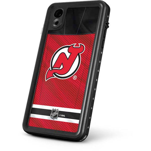 NHL New Jersey Devils Home Jersey iPhone XR Waterproof Case
