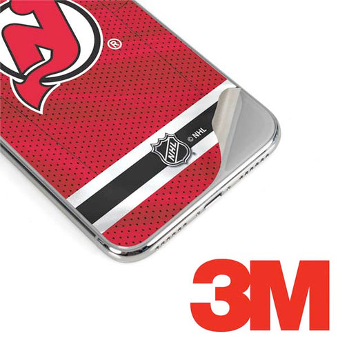 NHL New Jersey Devils Home Jersey iPhone XS Max Skin