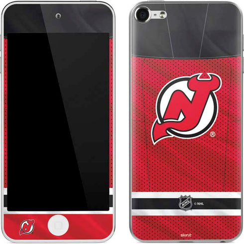 NHL New Jersey Devils Home Jersey Apple iPod Skin