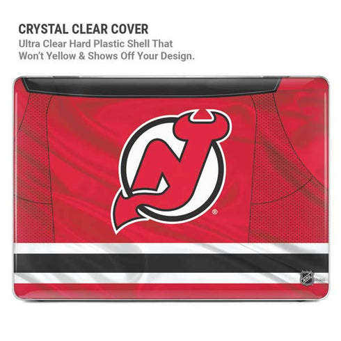 NHL New Jersey Devils Home Jersey MacBook Air 13in M1 (2021) Case plus Skin