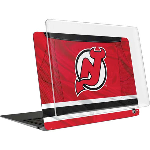 NHL New Jersey Devils Home Jersey MacBook Air 15in (2023-2025) Case plus Skin