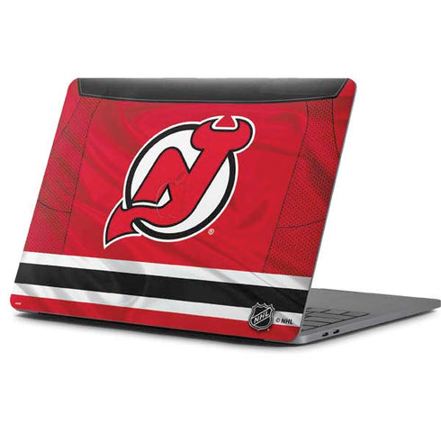 NHL New Jersey Devils Home Jersey Apple MacBook Pro 13-inch Skin