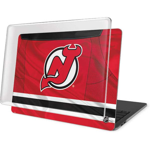 NHL New Jersey Devils Home Jersey MacBook Pro 13in (2020) Case plus Skin