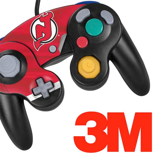 NHL New Jersey Devils Home Jersey Nintendo GameCube Controller Skin