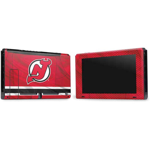 NHL New Jersey Devils Home Jersey Nintendo Switch Bundle Skin