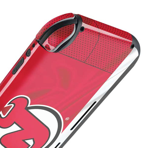 NHL New Jersey Devils Home Jersey Nintendo Switch Lite Skin