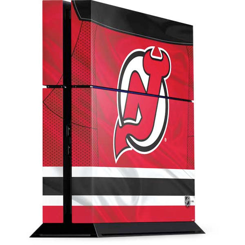 NHL New Jersey Devils Home Jersey PS4 Console Skin