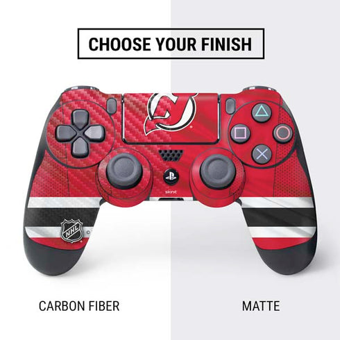 NHL New Jersey Devils Home Jersey PS4 Controller Skin
