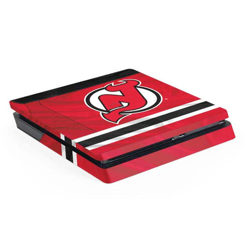 NHL New Jersey Devils Home Jersey PS4 Slim Skin