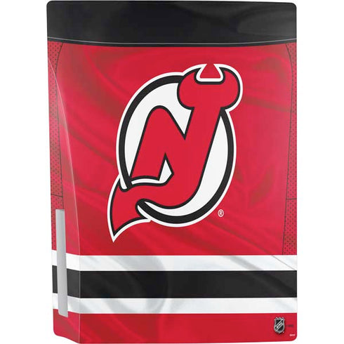 NHL New Jersey Devils Home Jersey PS5 Console Skin