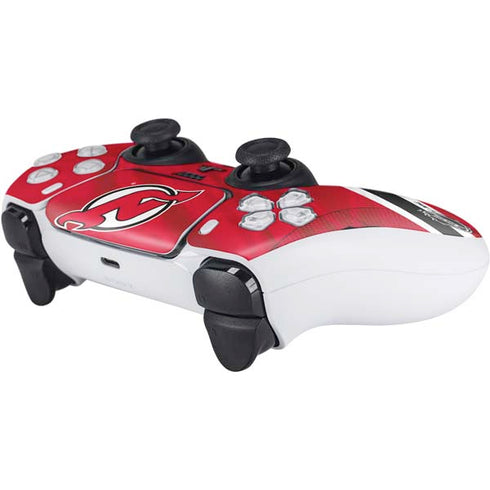 NHL New Jersey Devils Home Jersey PS5 Controller Skin