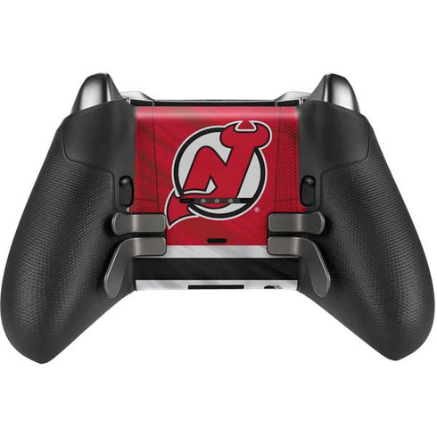 NHL New Jersey Devils Home Jersey Xbox Elite Wireless Controller Series 2 Skin
