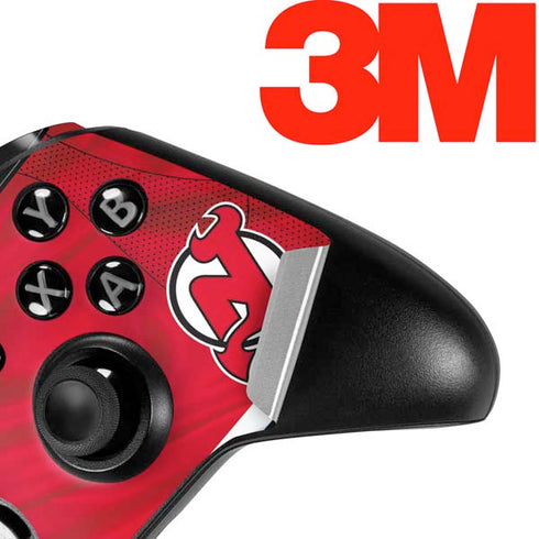 NHL New Jersey Devils Home Jersey Xbox One Elite Controller Skin