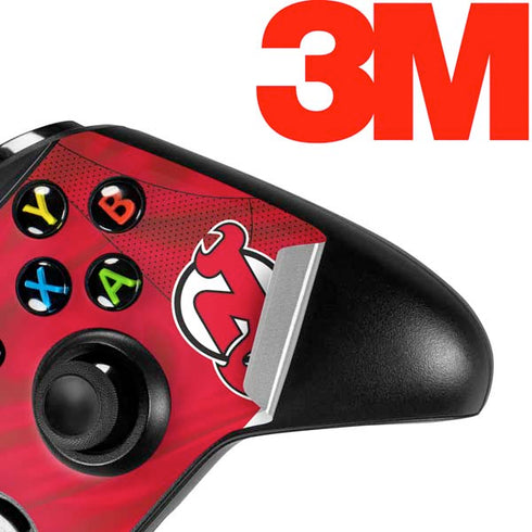 NHL New Jersey Devils Home Jersey Xbox One S Controller Skin
