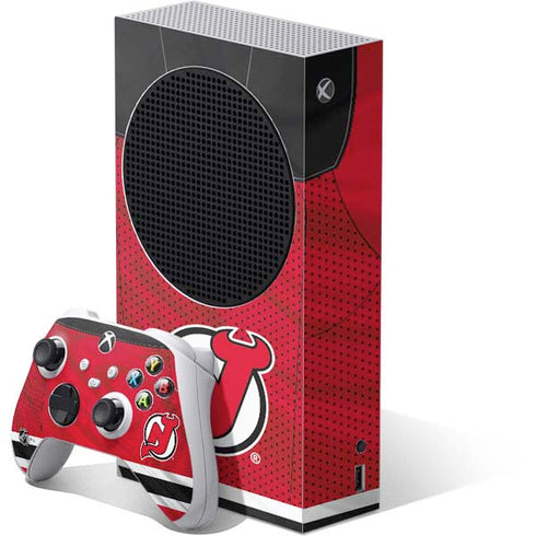 NHL New Jersey Devils Home Jersey Xbox Series S Bundle Skin