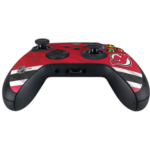 NHL New Jersey Devils Home Jersey Xbox Series X Controller Skin