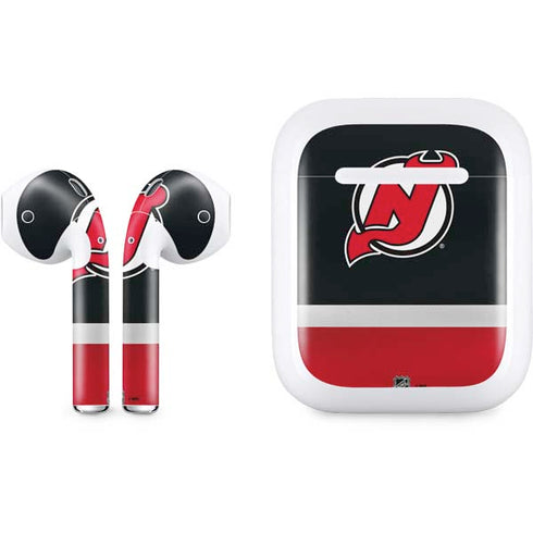 NHL New Jersey Devils Jersey Apple AirPods Skin