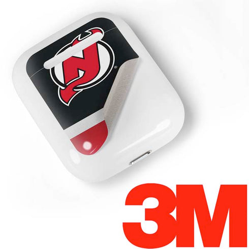 NHL New Jersey Devils Jersey Apple AirPods Skin