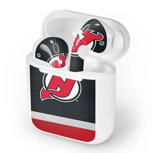 NHL New Jersey Devils Jersey Apple AirPods Skin