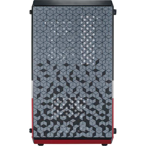 NHL New Jersey Devils Jersey Cooler Master MasterBox Q300L Mini Tower Skin